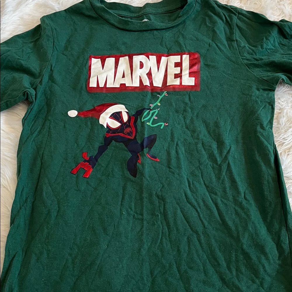 Marvel Green Spider-Man Kids Costume Tee
